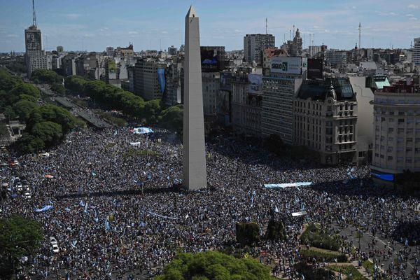 Nach Sieg von Argentinien wurde Buenos Aires zur Partyzone