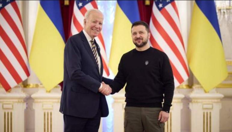 Biden in der Ukraine: Wie der Überraschungsbesuch des Präsidenten geheim gehalten wurde