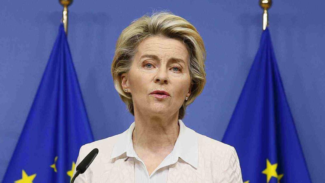 Ursula von der Leyen und EU-Kommission in Kiew eingetroffen