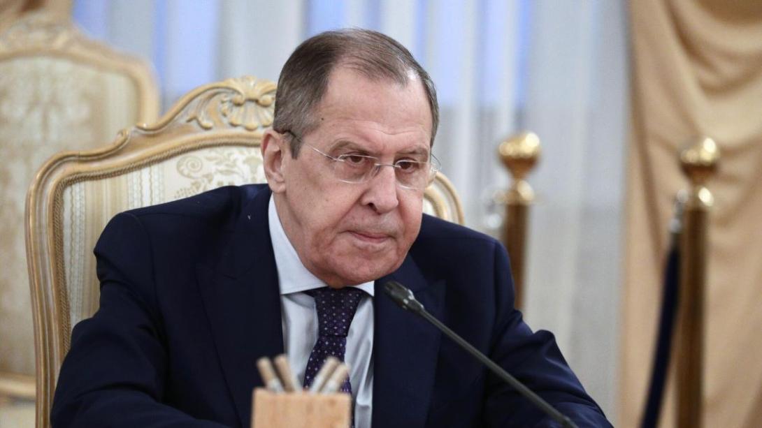 Russands Außenminister Lawrow erntet Gelächter bei Aussagen zum Krieg "der gegen uns ausgelöst wurde"