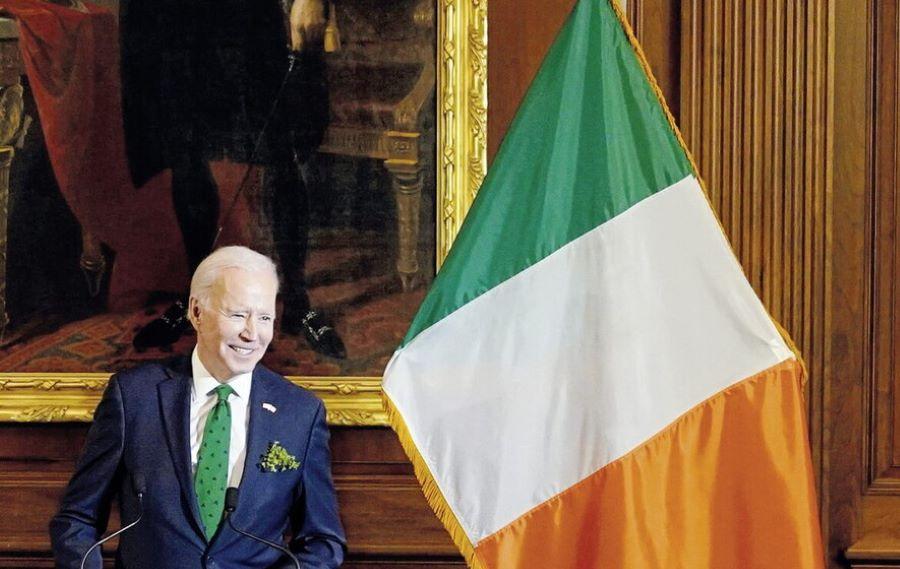 Präsident Biden beschwört amerikanisch-irische Freundschaft