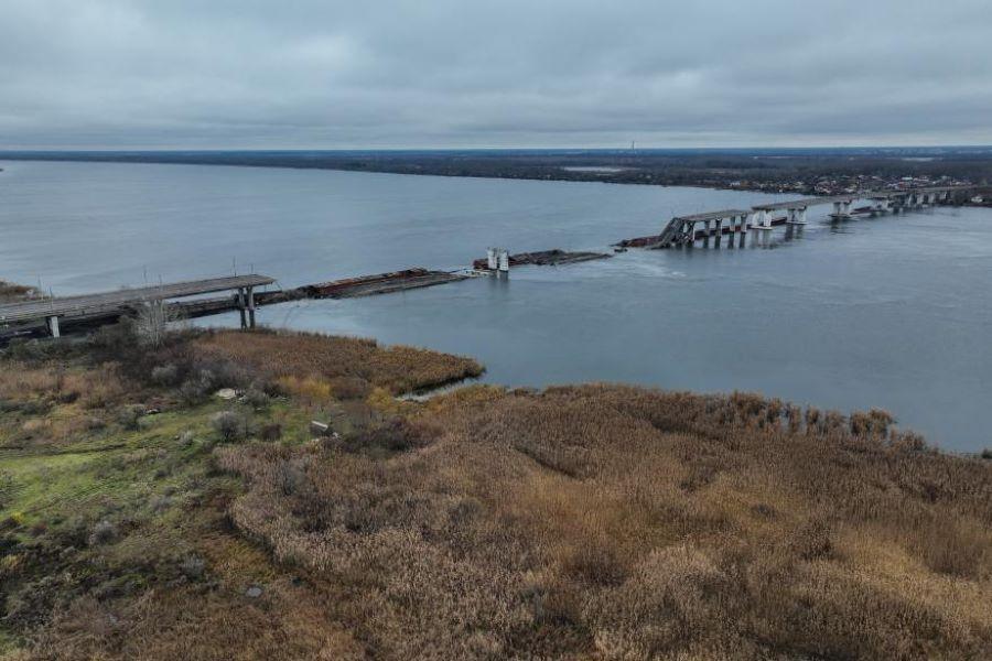 Bericht: Ukraine bezieht im Zuge einer Offensive Stellungen auf der Ostseite des Dnipro bei Cherson