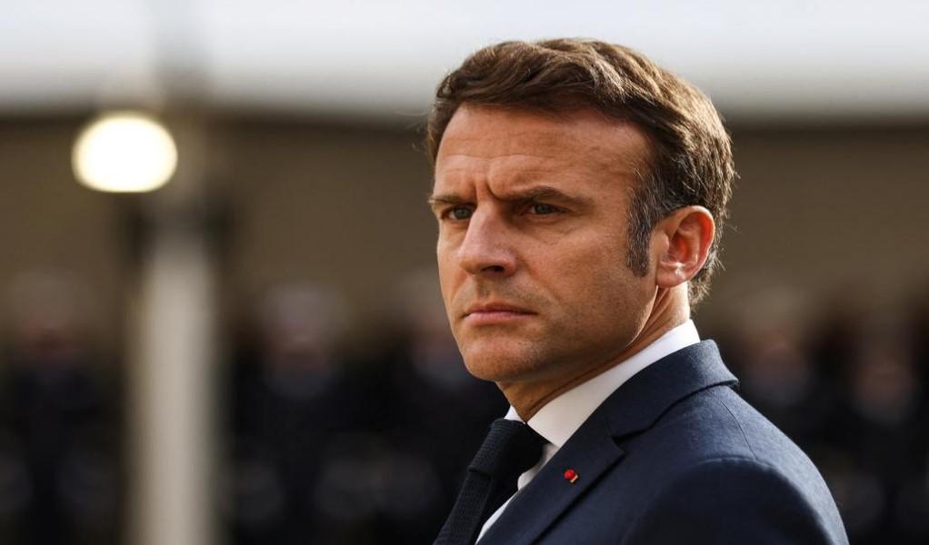 Frankreichs Präsident Macron zieht positive Bilanz an seinem Regierungsstil und der Rentenreform