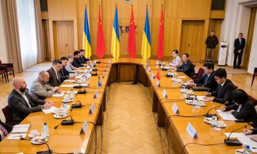China und Ukraine Treffen: Wir brauchen keine "Vermittlung um der Vermittlung willen"