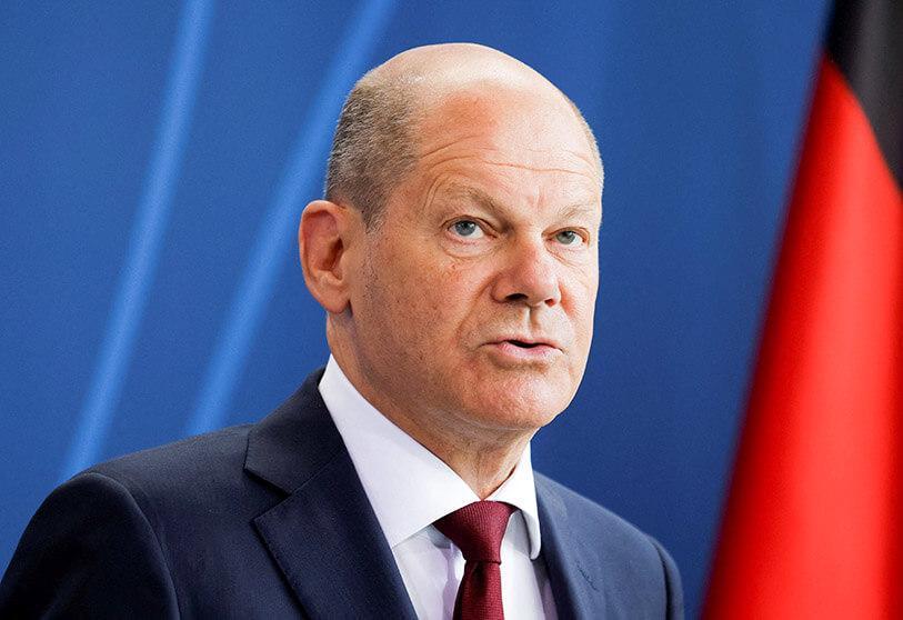 Bundeskanzler Scholz bezeichnet Lieferung von Kampfjets an die Ukraine als "längerfristiges Projekt"