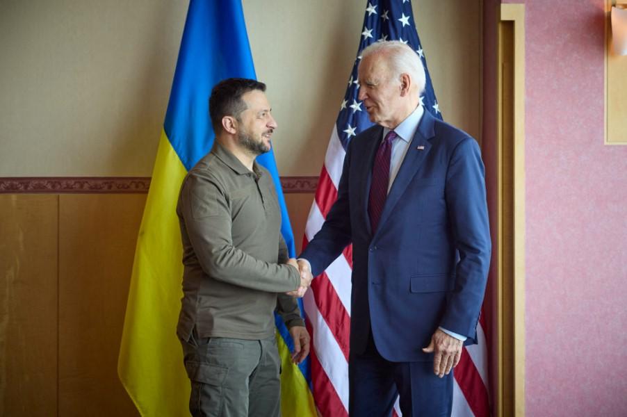 US-Präsident Biden kündigt ein weiteres Paket von 375 Millionen US-Dollar mit militärischer Ausrüstung für Ukraine an