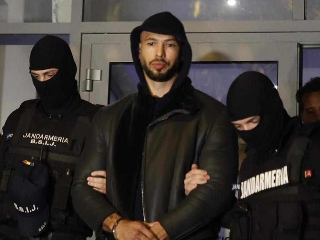 Rumänische Behörden ändern den Vorwurf des Menschenhandels gegen den Influencer Andrew Tate