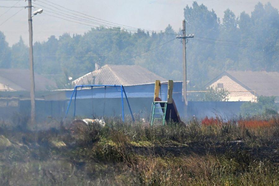 Evakuierte Bewohner eines russischen Dorfes in der Region Belgorod beschuldigen russische Truppen der Plünderung