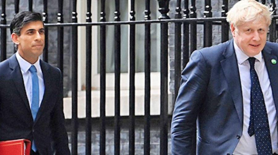 Der britische Premierminister Rishi Sunak wird seinen konservativen Intimfeind Boris Johnson einfach nicht los Der britische Premierminister Rishi Sunak wird seinen konservativen Intimfeind Boris Johnson einfach nicht los