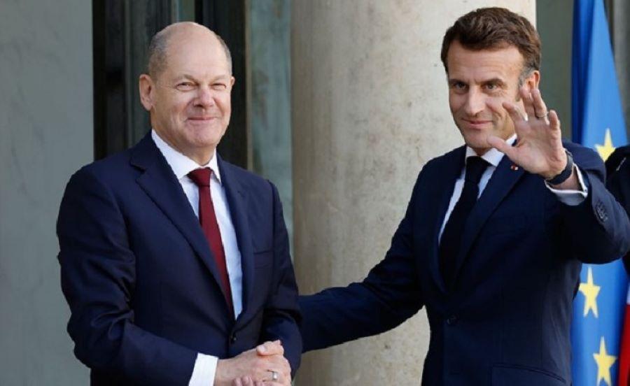 Potsdam als Lockerungsübung: Kanzler Scholz empfängt Frankreichs Staatschef Emmanuel Macron