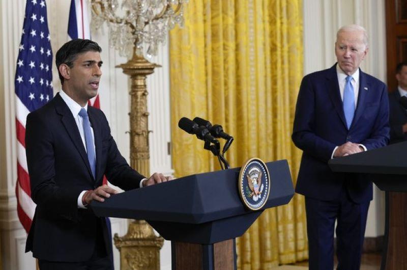 US-Präsident Biden und Englands Premier Sunak bekräftigten langfristige Unterstützung für Ukraine US-Präsident Biden und Englands Premier Sunak bekräftigten langfristige Unterstützung für Ukraine