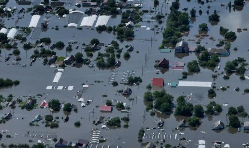 Ukraine meldet mindestens 16 Tote und 31 Vermisste nach Überschwemmung durch Einsturz des Kakhovka-Staudamms