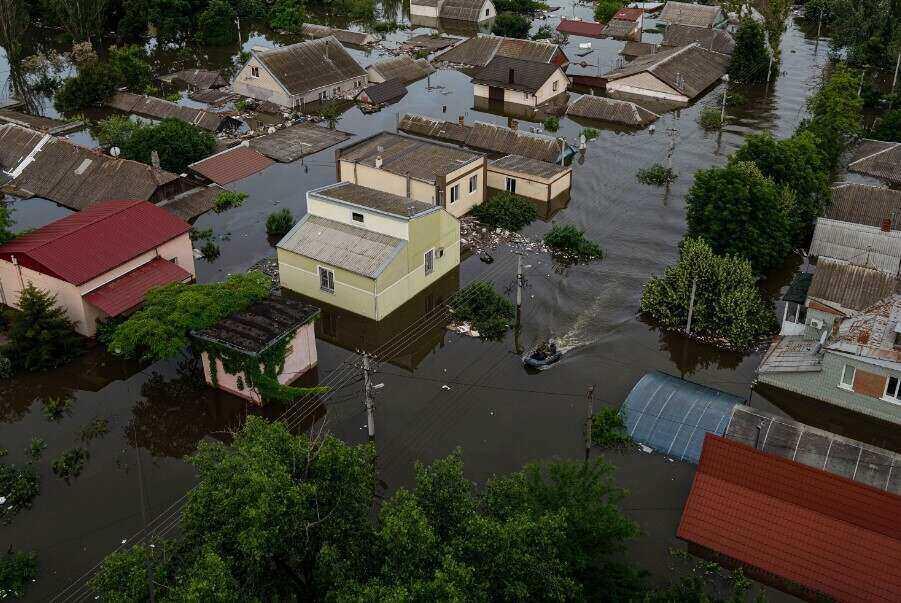 45 Todesopfer nach Überschwemmungen durch Einsturz des Kakhovka-Staudamms in den von Russland besetzten Gebieten