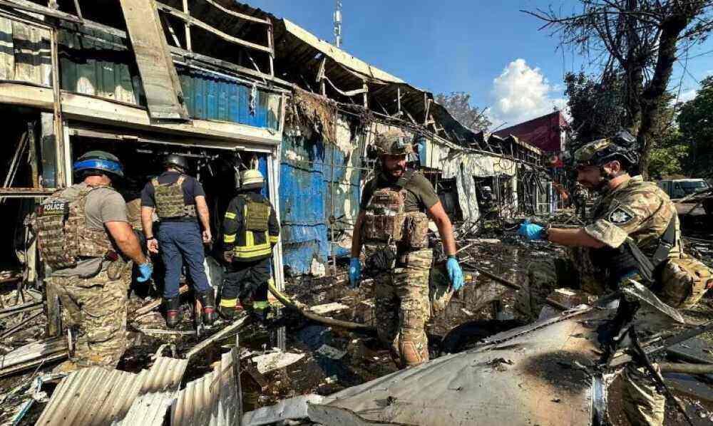 Tragödie auf dem ukrainischen Markt möglicherweise durch fehlgeleitete ukrainische Rakete verursacht