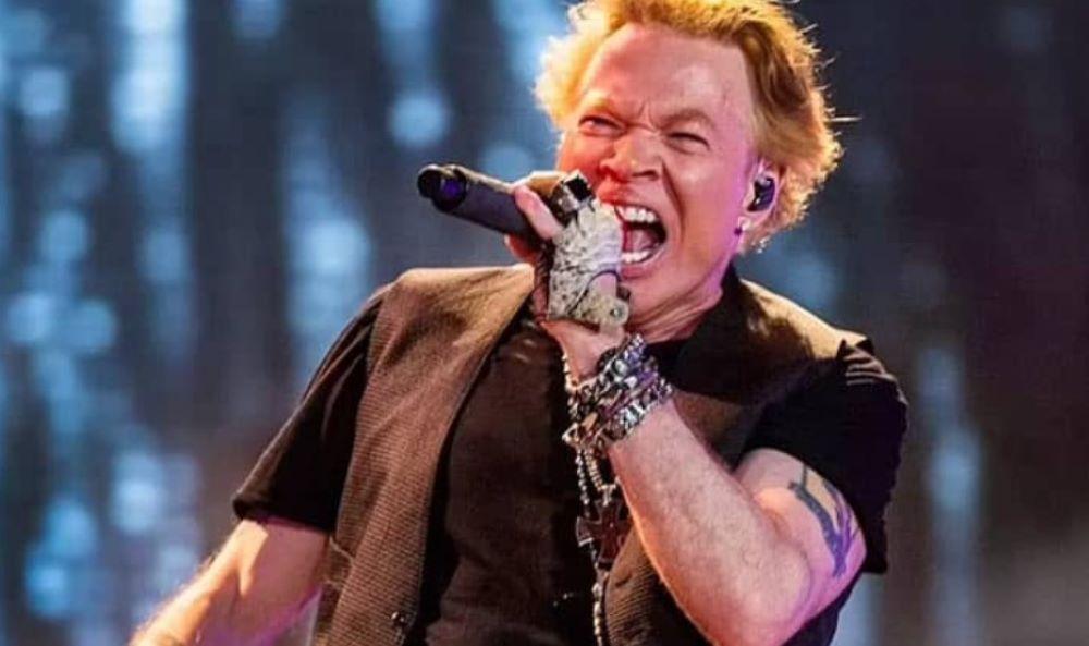 Axl Rose ist Frontmann der Rockband Guns N' Roses