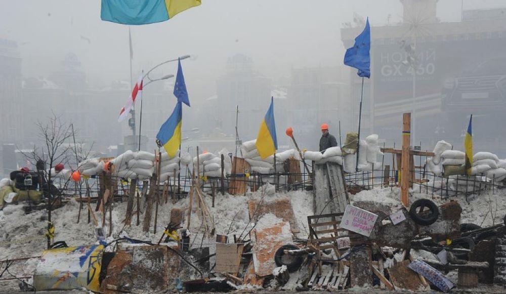 Mehr als 70 Menschen starben während der Maidan Proteste 2014 