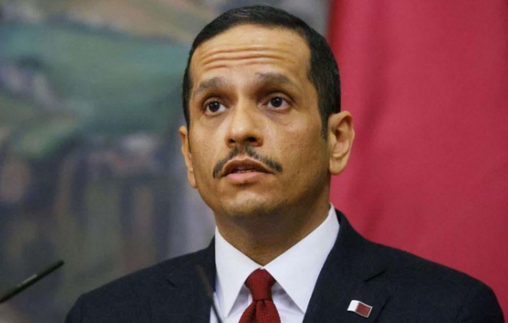 Der katarische Ministerpräsident und Außenminister Mohammed bin Abdulrahman Al Thani