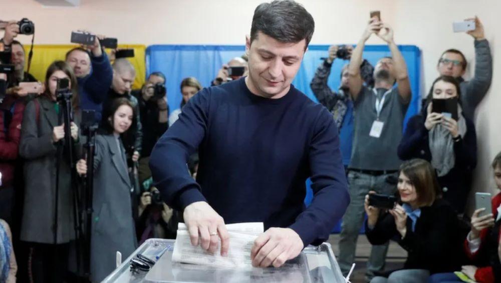 Wolodymyr Selenskyj wurde 2019 zum Präsidenten der Ukraine gewählt