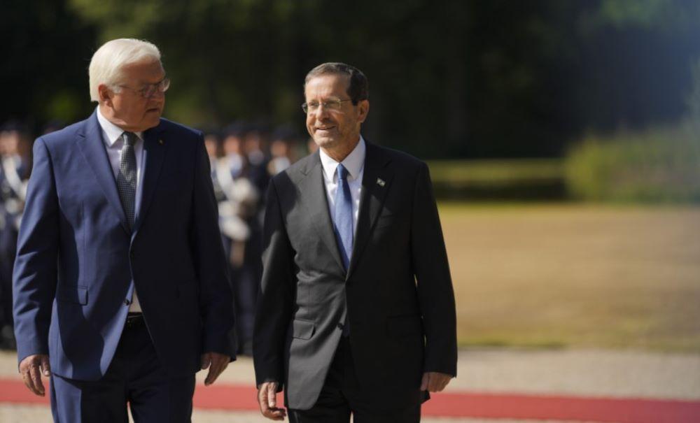 Bundespräsident Frank Walter Steinmeier in Israel zu Gesprächen mit seinem israelischen Amtskollegen Isaac Herzog