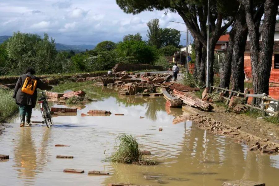 Folgen des Klimawandels - Neue Sorgen nach Sturmtief und heftigem Unwettern in Italien