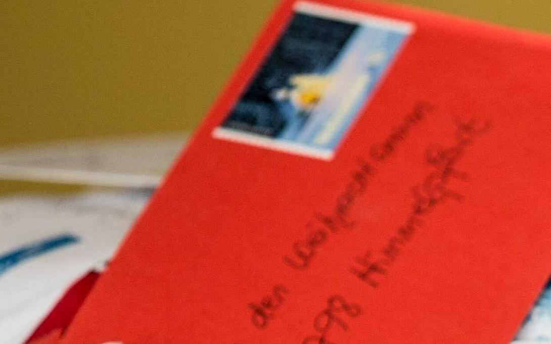 Rund 3000 Briefe eingetroffen - Kinder wünschen sich vom Nikolaus "Frieden auf der Welt"