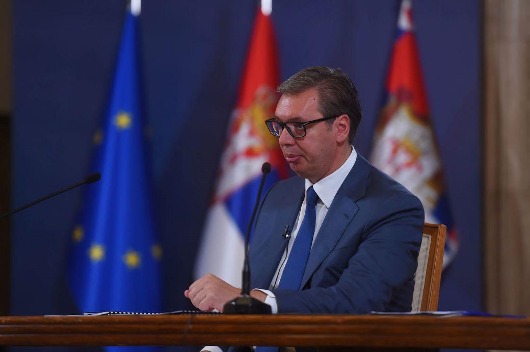 Serbiens Präsident Aleksandar Vucic