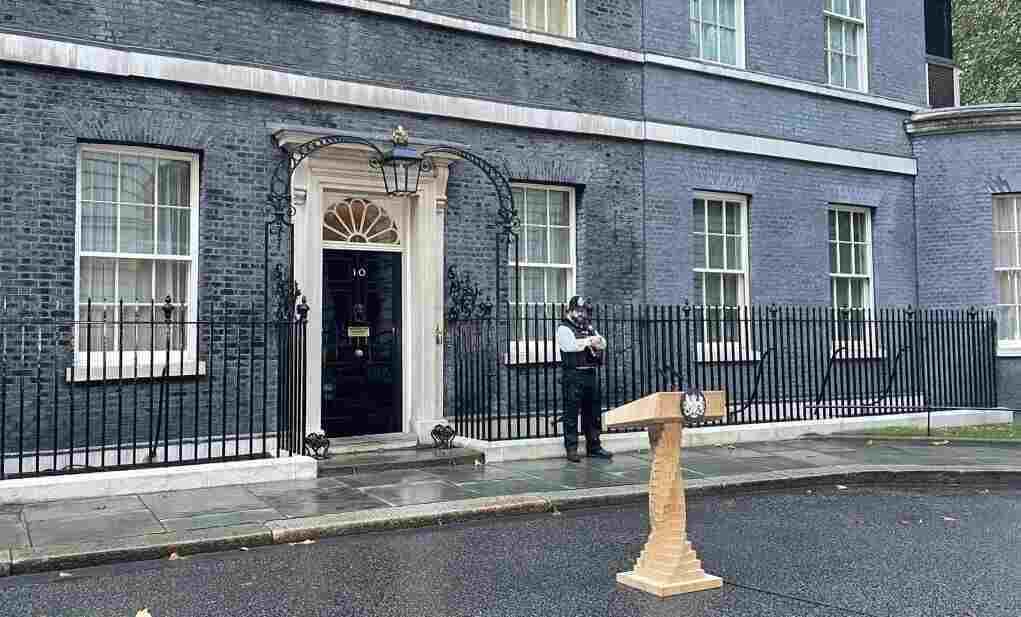 In der Downing Street Nummer 10 in London residieren die englischen Premierminister