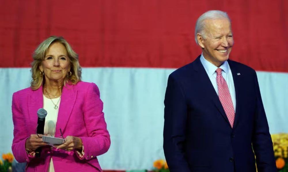 US-Präsident Joe Biden und Ehefrau Jill Biden