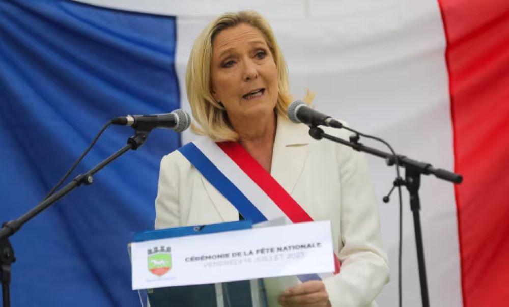 Die französische Rechtspopulistin Marine Le Pen