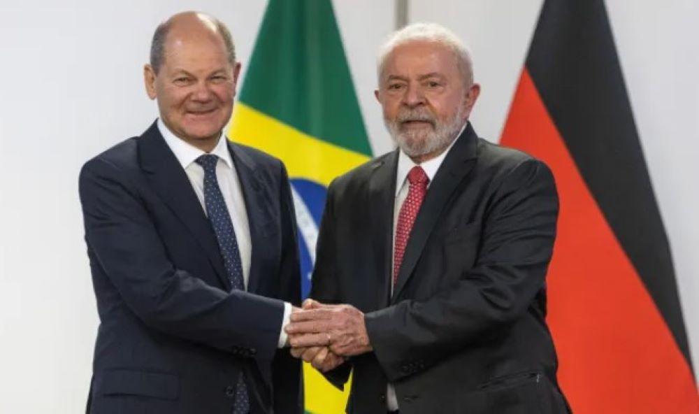 Scholz empfängt Brasiliens Präsidenten Lula zu Regierungskonsultationen im Kanzleramt