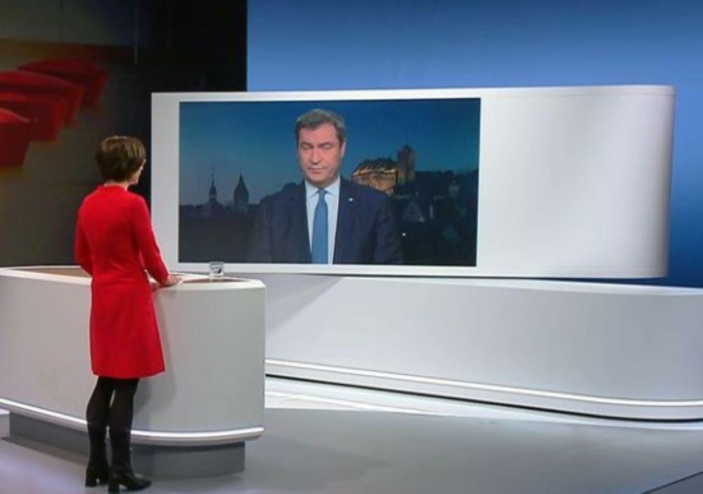 Am Sonntag im ZDF wurde Markus Söder wie schon lange nicht mehr in einer TV-Schalte "abgewürgt"