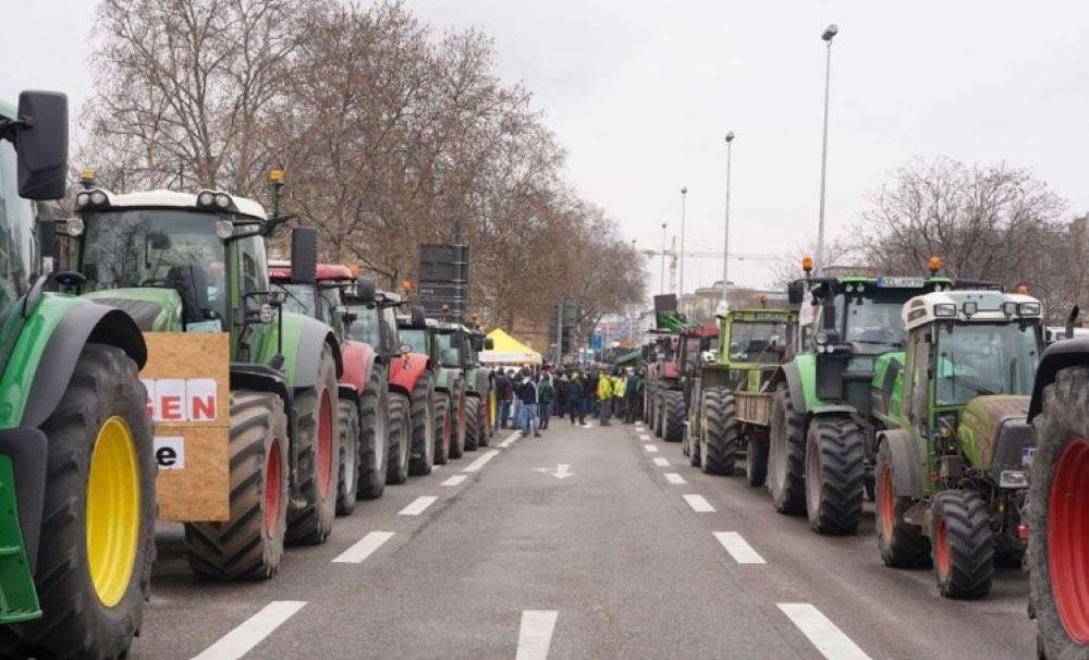 Landwirte wollen am Montag in Berlin mobil machen
