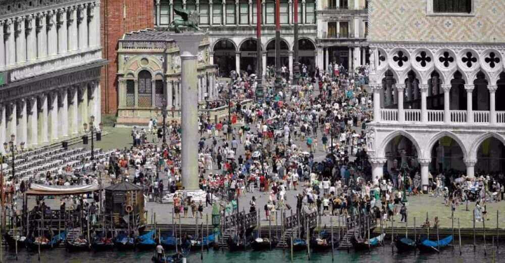 Massentourismus in Venedig