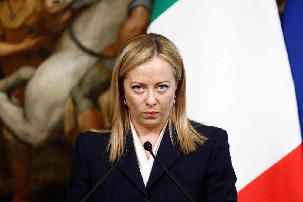 Italiens rechte Ministerpräsidentin Giorgia Meloni