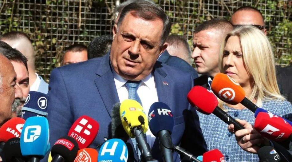 Der bosnische Serbenführer Milorad Dodik