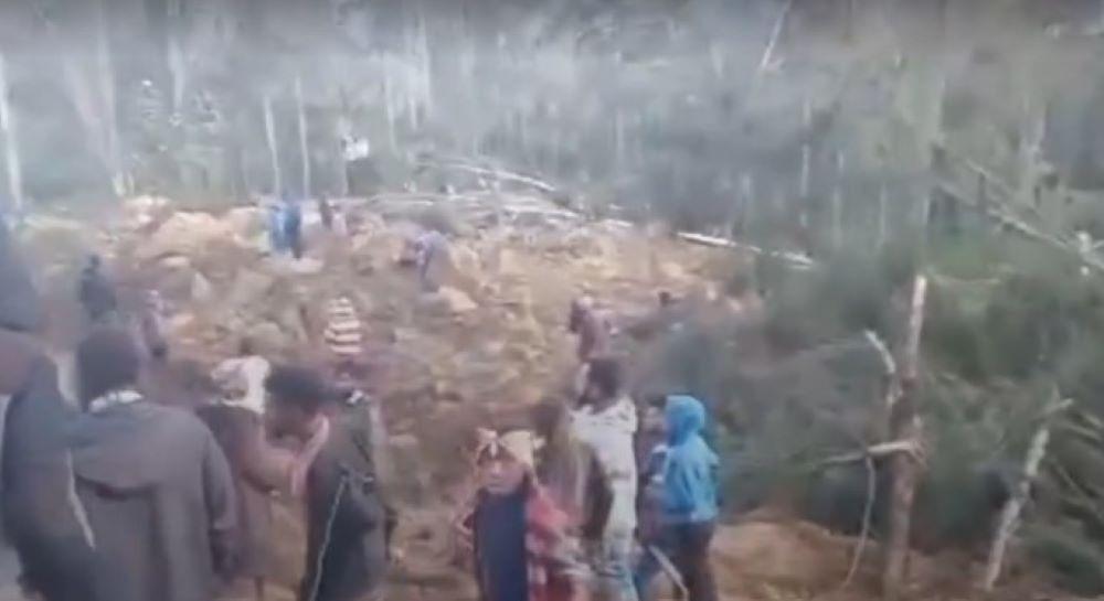 Schwere Naturkatastrophe in Papua-Neuguinea: Erdrutsch in der Hochlandprovinz Enga